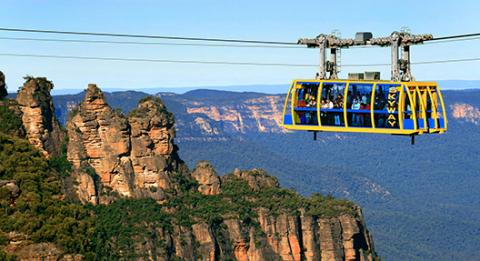 蓝山 (Blue Mountains) 风景世界